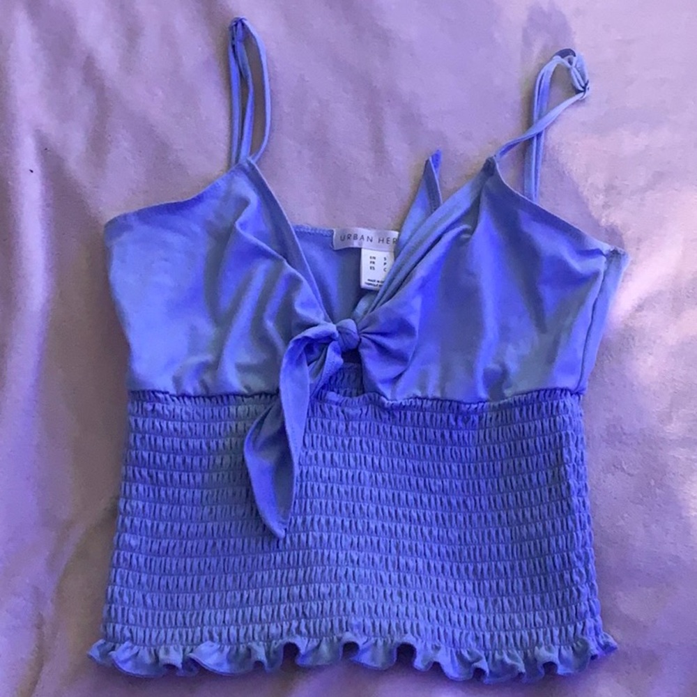 Blue tank